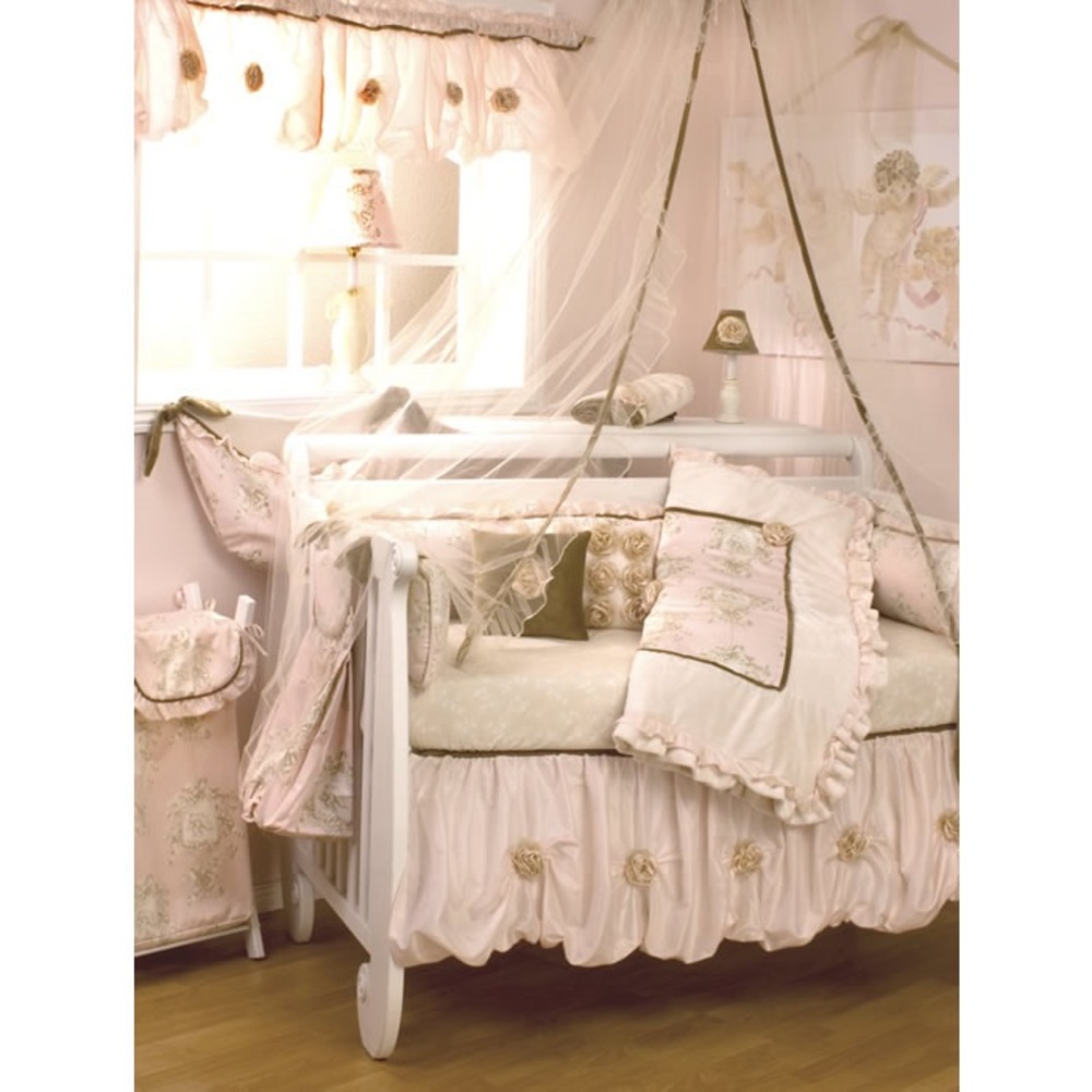 Cottontails Designs 4 piece crib set